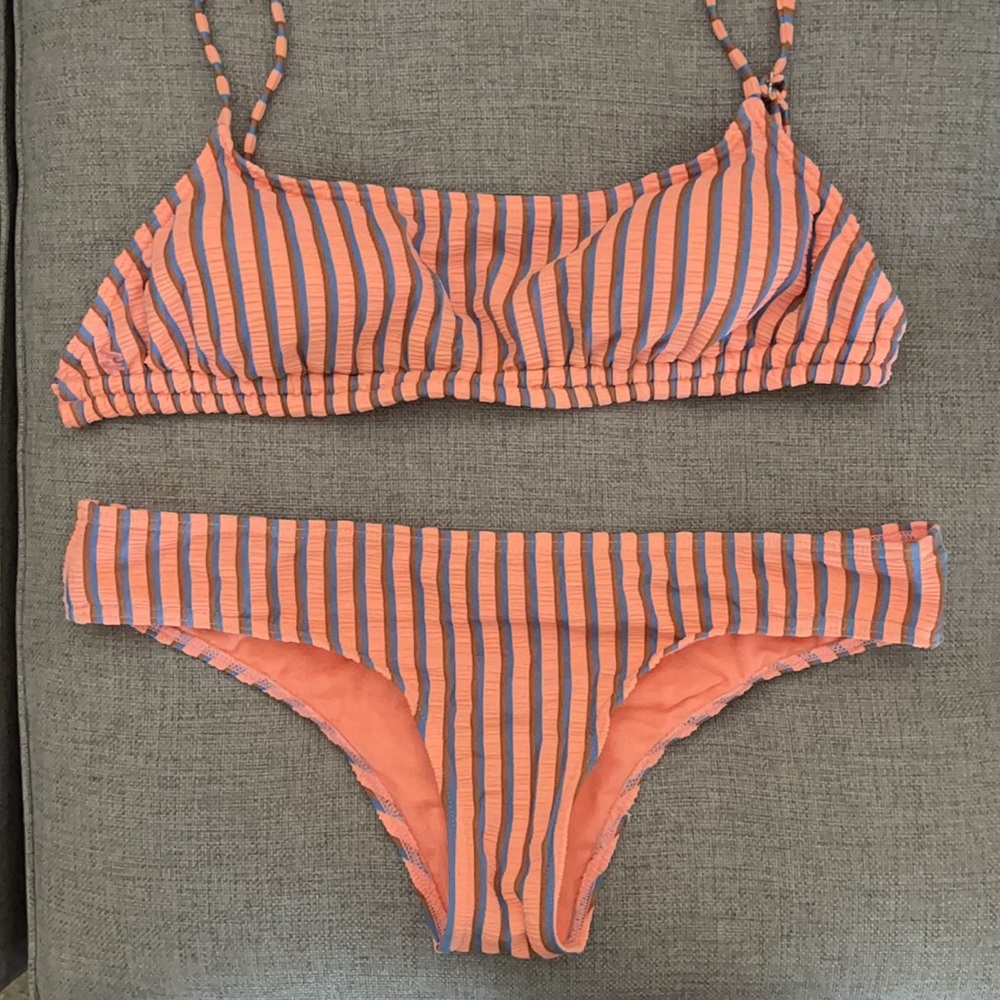 Billabong 💜 Bikini Set Hey Now Mini Crop XL - Picture 4 of 14